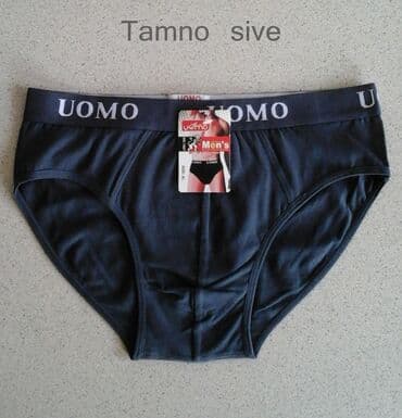 veličine pantalona: Slip gace UOMO kvalitetan muški veš XL,2XL,3XL Jedan komad je 300din — 3