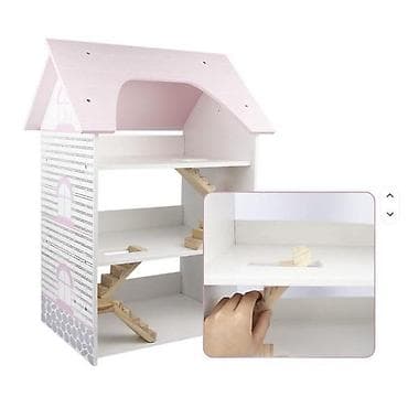 odeca za dalju prodaju: 🏡✨ DRVENA KUĆICA ZA LUTKE – VILA SA NAMEŠTAJEM 💖👧 🎀 Poklon koji će — 5