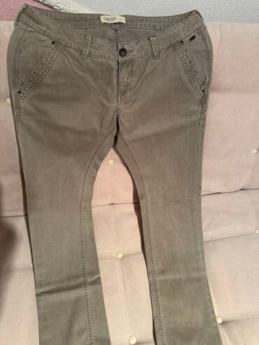 defender pantalone: Pantalone, Čino, bоја - Maslinasto zelena — 1