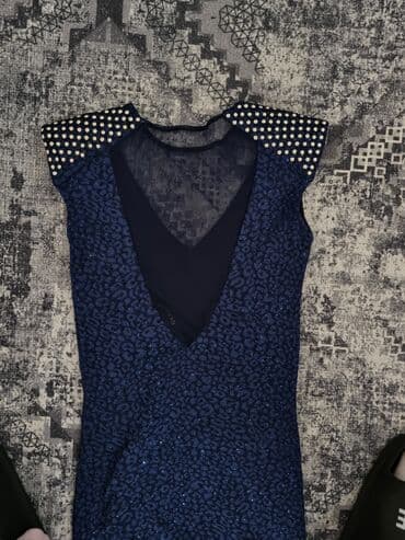 srebrne mindjuse na sraf: 9Fashion Woman M (EU 38), color - Blue, Short sleeves — 3