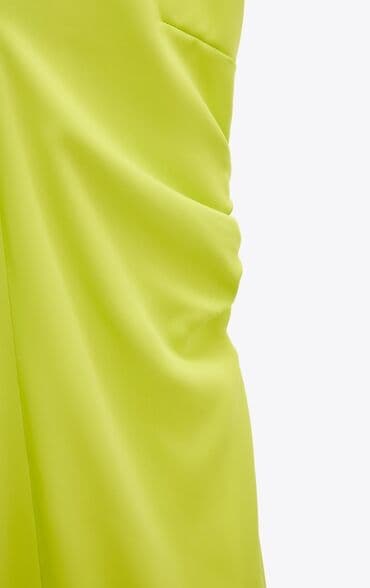 Women's Clothing: Zara M, color - Green, Cocktail, Short sleeves — 6