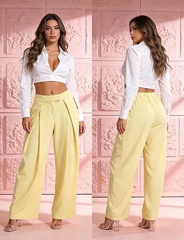 Sakoi: 🔥Ženske široke pantalone sa visokim strukom
✅2300 din — 2