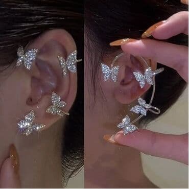 srebrni nakit kragujevac: Cena 700din/kom
Dostpne u boji srebra i boji zlata za levo i desno uvo — 2