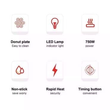 modla za krofne sa rupom: 3400din Aparat za krofnice DSP Električni aparat za mini krofne — 6