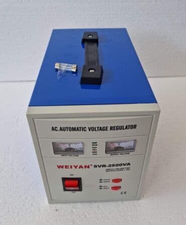 ispitivač napona: Prodajem nov i kvalitetan korektor napona WEIYAN. Model: SVR-2500VA — 4