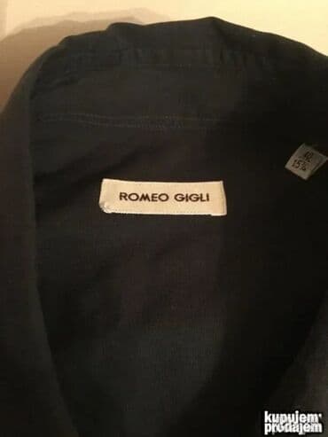 waikiki beograd: Originar ROMEO GIGLI kosulja 44 NOVA 100% extra fine cotton Ramena — 5