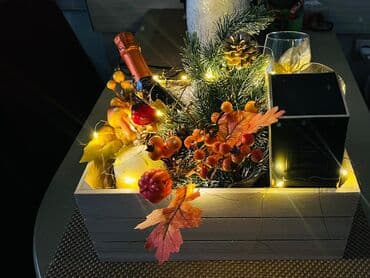 Ostali proizvodi za kuću: Elegantni poklon-aranžmani i premium gift korpe - Ručno aranžirane — 4