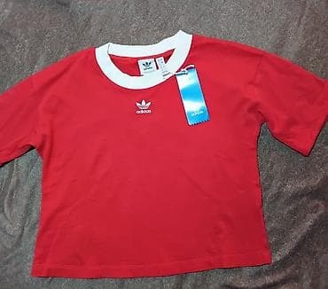 guess torbice cena: Ženska majica adidas CROP TOP - Kroj: kratka (crop), ravnog pada — 7