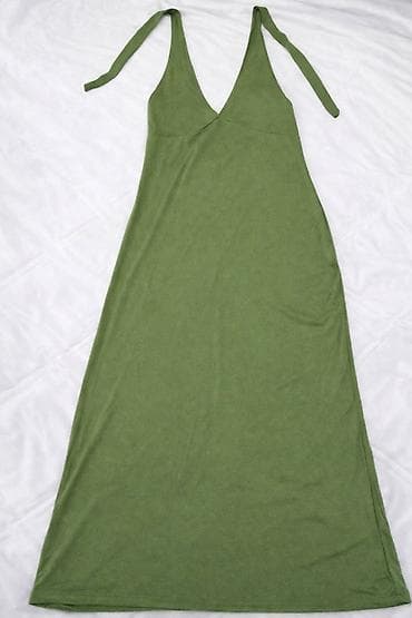 Muška odeća: 🌿 Маслинасто зелена дугачка хаљина (L/XL) – 1200 дин Продајем прелепу — 1