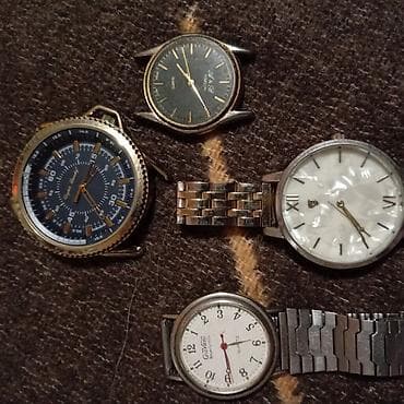 start sat: Satovi – kućišta bez narukvica (više komada) 1) A&B Tomson — 7