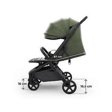 dečiji sat protiv komaraca: Kinderkraft kolica NUBI 3 – MYSTIC GREEN (SKU: KSNUBI03GRE) — 6