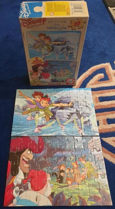 audi q7 3 tdi: Disney Petar Pan - Never land, DRVENE pazle. Educa, madera Wood — 4