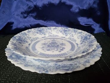 privesci za samoodbranu: Servis arkopal tanjira iz 80ih.god Francuska,za 6 osoba. Akopal — 7