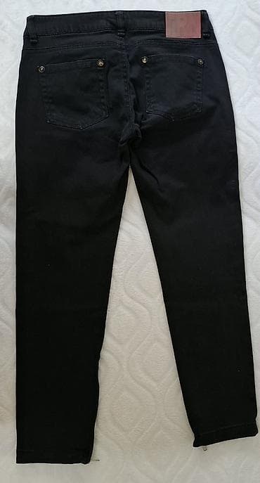 ps haljine kupujemprodajem: Crne ženske TERRANOVA DENIM XS skinny farmerke sa rajsferšlusima na — 2