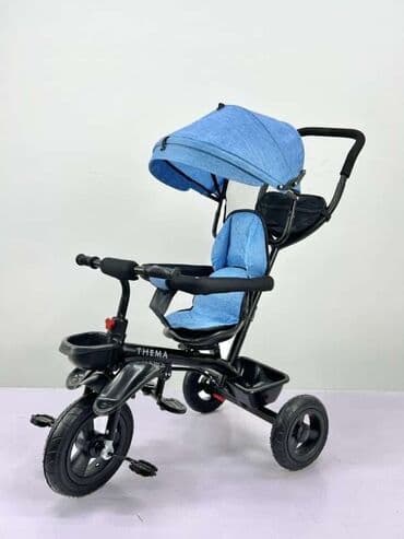 hm kompleti za devojcice: TRICIKL TS-68 - Rotirajuce sediste -Metalni ram -Za jedno dete — 4