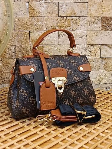 ključ za lift: GUESS 1981 ženska torba – mini satchel model - Dimenzije približno — 10