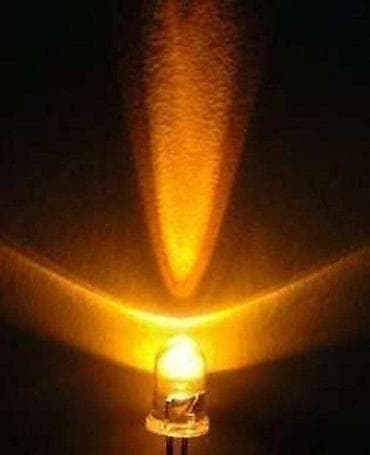 hansgrohe talis s: LED dioda 5 mm – žuta (amber) - Tip: krozotvorna LED (THT), okruglo — 3