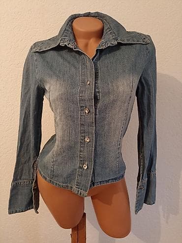 Teksas kosuljica bez ostecenja,velicina S