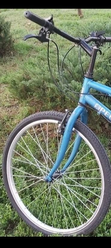 3 pa 1: Peugeot gradski/trekking bicikli čelični ram u plavoj boji. - — 3