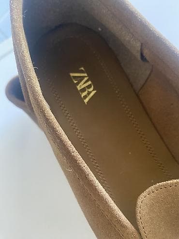 nike stikle: ZARA ženske loafers mokasine - Model: klasične mokasine sa metalnom — 2