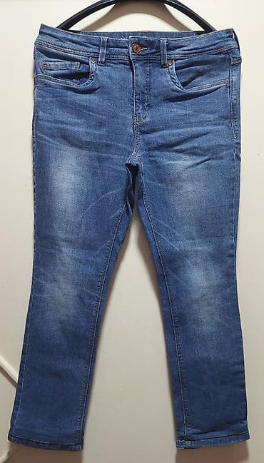 tactical pantalone: Ženske farmerke – klasičan plavi teksas - Model: ravna nogavica — 1