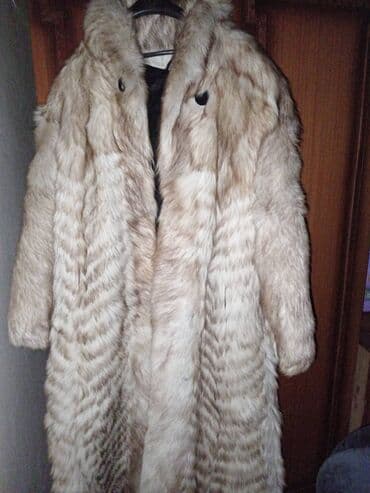 c a zimske jakne: XL (EU 42), With lining, Arctic fox, color - Beige — 1