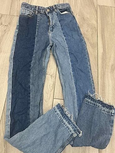 Lične stvari: ZARA patchwork farmerke – ženske - Model: patchwork/colour-block — 1