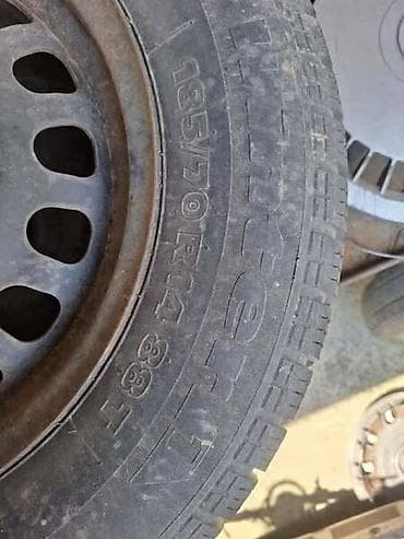 auto gume pancevo: ČELIČNE FELNE 4 ZIMSE GUME NA FELN 14 4 X 100 | 4 felne sa sve 4 — 3