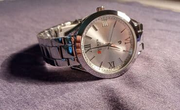 srebrna ogrlica sa krsticem: Classic watch, Male — 1