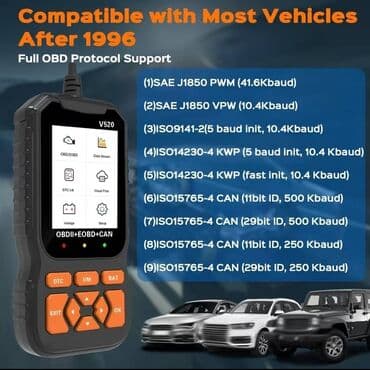 univerzalna dijagnostika: V520 OBD2 Univerzalna Auto Dijagnostika Poboljšani dijagnostički alat — 5