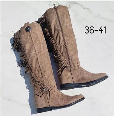 baletne papučice h: High boots, 38 — 2