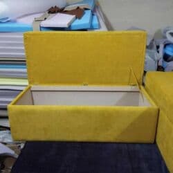 kupujem bunde: Tabure 100/45/40 cm na otvaranje sundjer na sedecem delu debljine 10 — 2