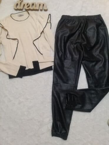 lanene pantalone lidl: S (EU 36), M (EU 38), Normalan struk — 3