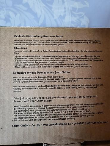 maxi čaše kuhn rikon: Ekskluzivne nove case Kapuziner. Nove case za pivo. Komada 6 u ceni — 4