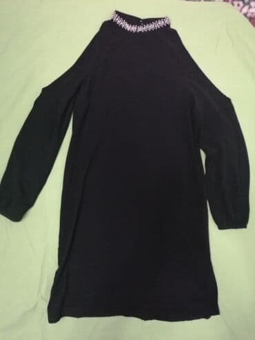 haljine za plažu c a: S (EU 36), color - Black, Cocktail, Long sleeves — 3