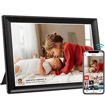 emmezeta diori: Digitalni Wi‑Fi foto‑ram sa Frameo aplikacijom - Ekran: IPS Full HD — 5