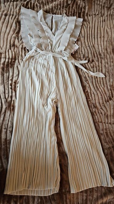 latex pantalone: S (EU 36), Single-colored, color - Beige — 2