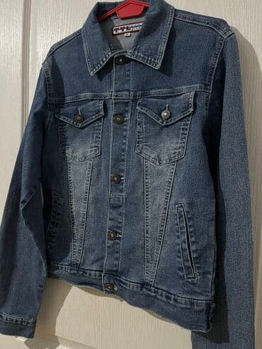 bomber jakna new yorker: Texas Farmer teksas jakna – klasičan model od tamnijeg plavog denima — 1