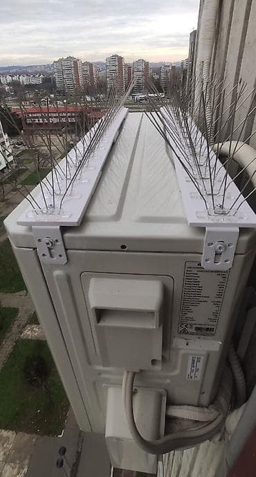 sta su flekeri: Šiljci protiv golubova za spoljnu jedinicu klima uređaja – DIY — 2