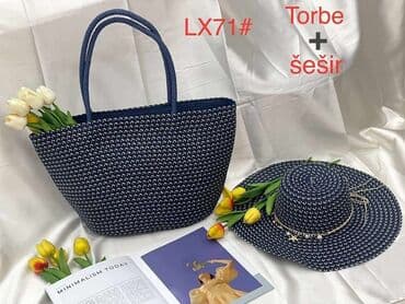 polaroid naocare beograd: Beach bag, Material: Straw — 7