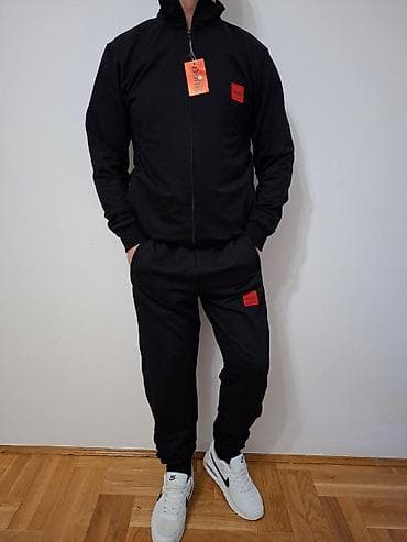hugo kompleti: Trenerka Hugo Boss, bоја - Crna — 1