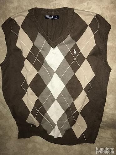 prsluk koji greje: Prsluk, L, M, Ralph Lauren, bоја - Braon, Pamuk — 2