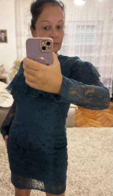boho svecane haljine: PS Fashion XL (EU 42), bоја - Zelena, Večernji, maturski, Dugih rukava — 2