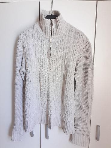 Džemperi: Pleteni džemper sa polukragom i rajsferšlusom (H&M L.O.G.G.) - — 2