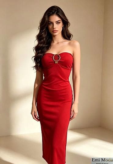 top korseti: Elegantna ženska haljina bez naramenica – Emi Moda, Made in Italy 1800 — 2