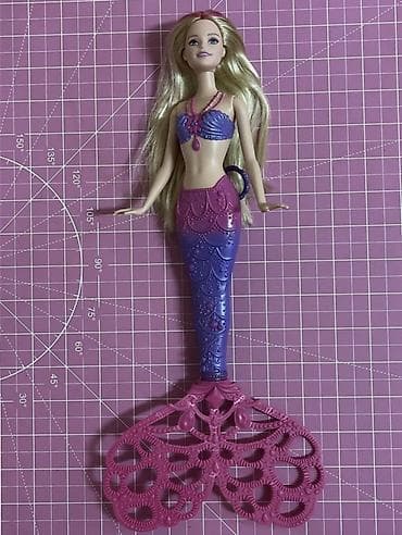 automobili za decu na daljinski: Barbie sirena sa balončićima – Bubble-tastic Mermaid - Lutka sirena — 3