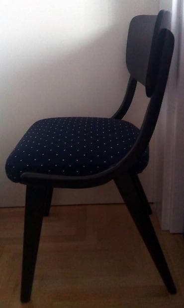 tiffany stolice: Drvena stolica Stolica - puno drvo. Nov mebl i sunđer. Dimenzije — 3