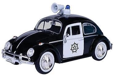 Auto Volkswagen Beetle Police 1:24 Detaljna replika policijskog