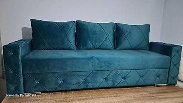 forma ideale ormari za terasu: Trosed na razvlačenje – moderan, tapaciran model sa dekorativnim — 6