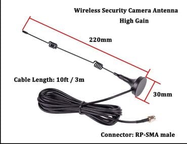 bluetooth slusalice za devojcice: Antena 2.4GHz 9DBI Wireless Wifi WLAN M Karakteristike: Povećajte — 2